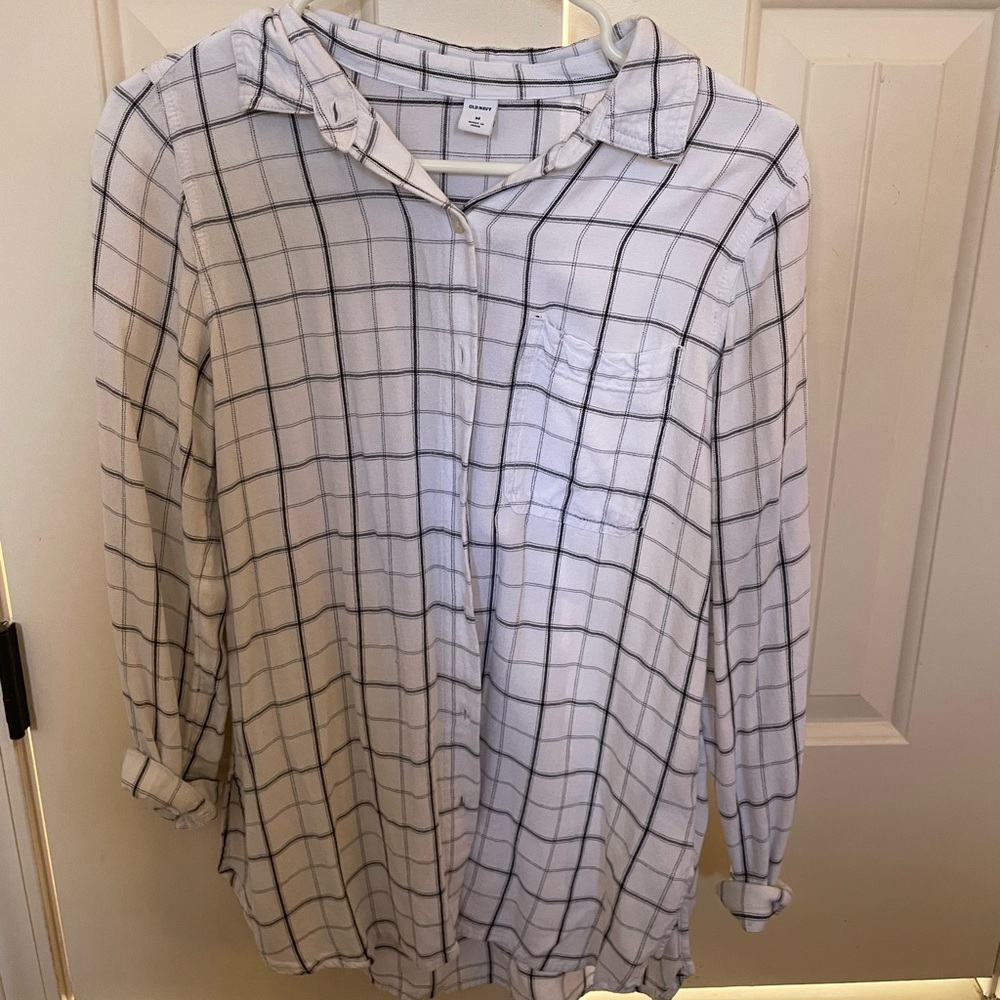 Old navy plaid shirt